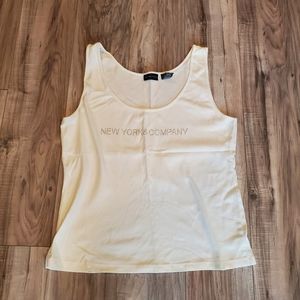 White New York And Company Tank